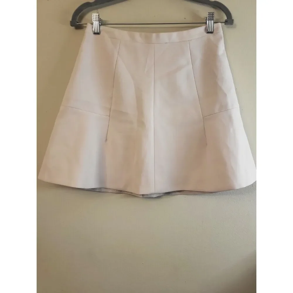 Mini Skirt in Light Blush - Women's A-Line Skirt